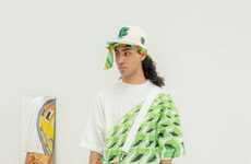 Vibrant Psychedelic Themed Apparel