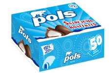 Snow-Inspired Ice Cream Bites