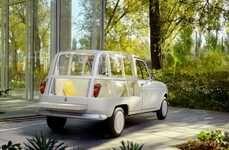 Panoramic In-Car Lounge Spaces
