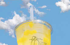 Mango-Flavored Boba Drinks