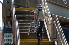 Collapsible Belt-Driven Commuter Bikes