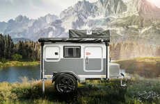Minimalist Micro Camping Trailers