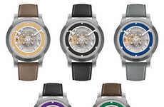 Colorful Intricate Timepieces