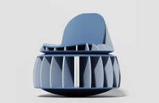 All-Direction Wobbling Rocking Chair